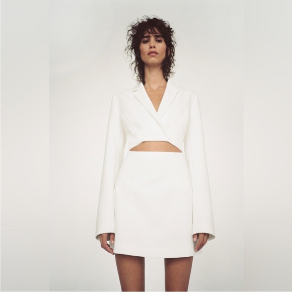 NWT ZARA CUT OUT MINI BLAZER DRESS SIZE S
🚨FIRM PRICE - Picture 11 of 14